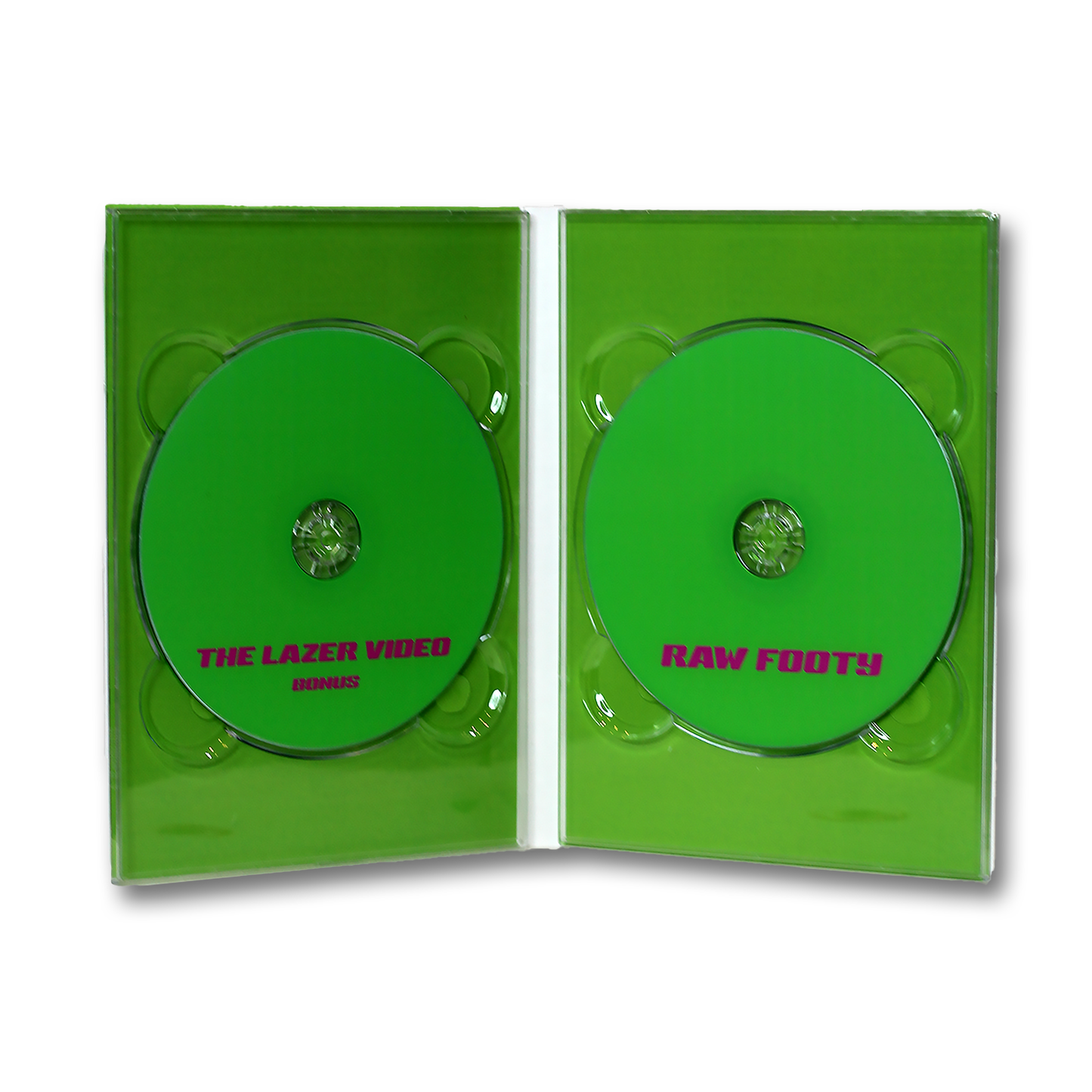 THE LAZER VIDEO - DVDS #/49