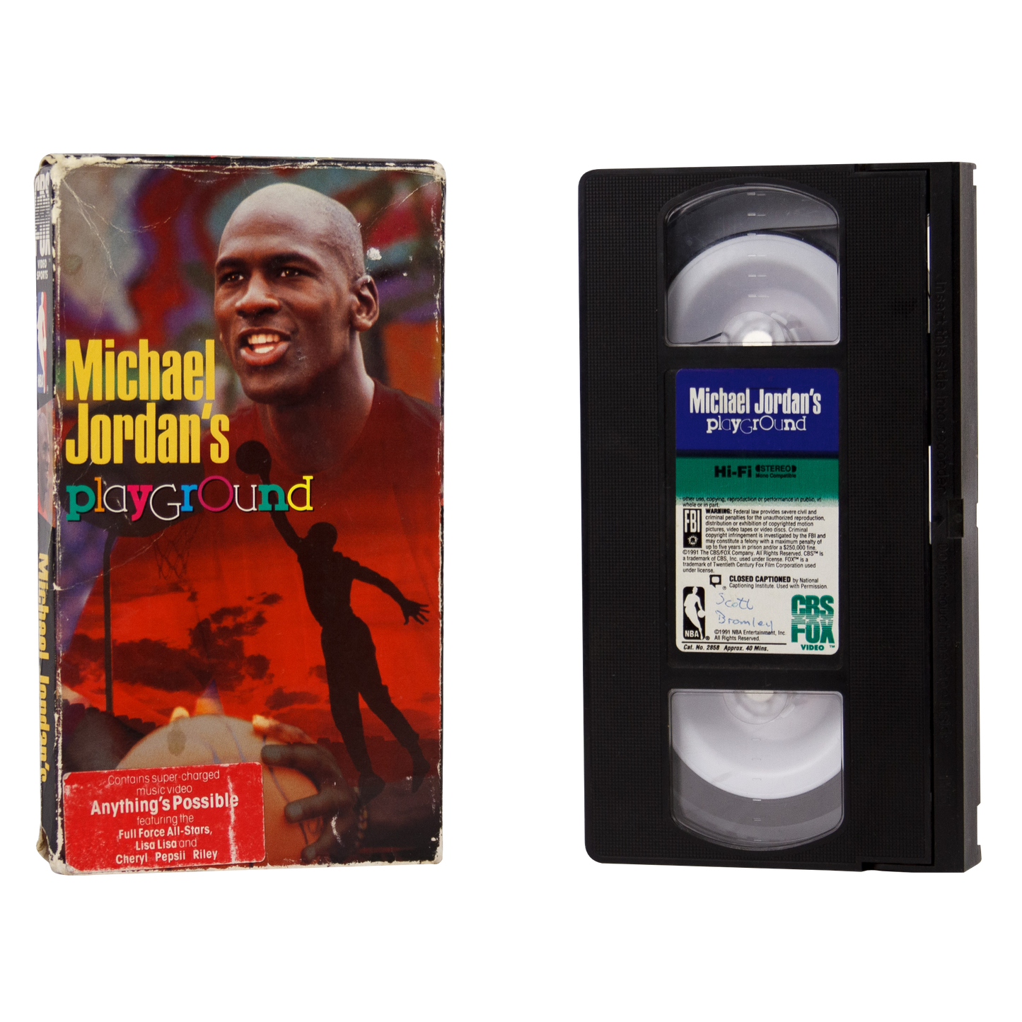 Michael Jordan's Playground ~ VHS